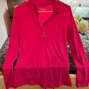Lilly Pulitzer Luxletic half zip L